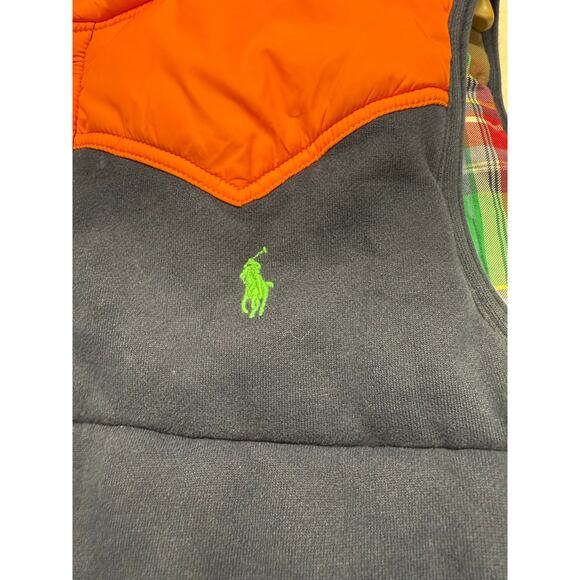 POLO RALPH LAUREN VEST Men’s size L COLORBLOCKED PREMIER WESTERN PONY INSULATE - Picture 3 of 9
